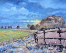 Loňské sněhy  65 x 80